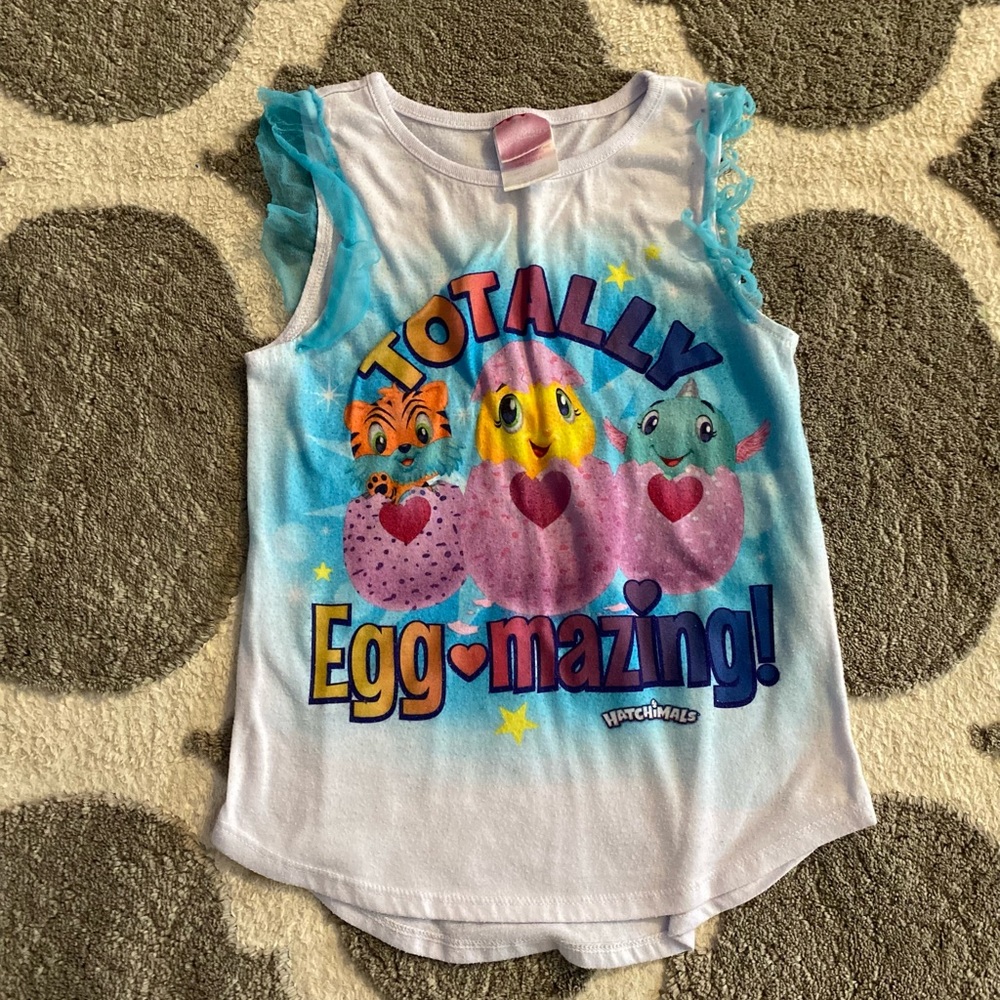 Hatchimals little girls shirt